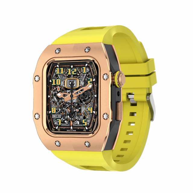 apple ステンレス メンズ watch バンド 全16色 ケース カバー