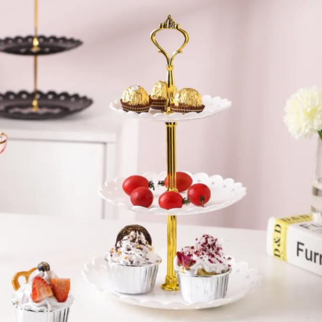 ディスプレイシェルフオーガナイザー　カップケーキ デザート 　収納　棚