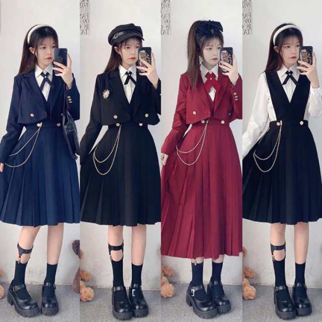 高校 制服 女子 ブレザー 6点 セット 一式 - www.sorbillomenu.com