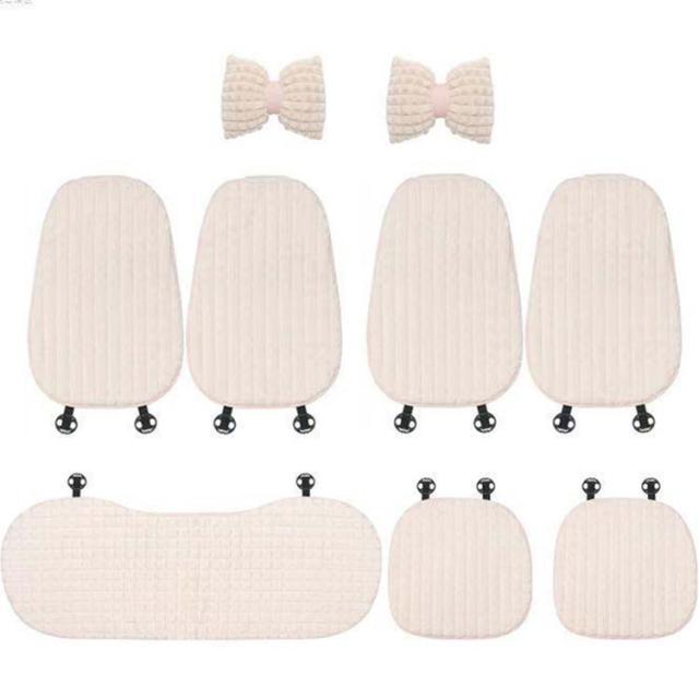 9点セット フェイクファー かわいい もこもこ 汎用 長毛 カーシートクッション 車 リボン 秋冬 シートカバー シートクッション あたっか 暖かい カーシートカバー 防寒 座席シート 車座布団 軽自動車 カーシートカバー 運転席 助手席 後部座席 車用品 無地の通販は 9点セット フェイクファー かわいい もこもこ 汎用 長毛 カーシートクッション 車 リボン 秋冬 シートカバー シートクッション あたっか 暖かい カーシートカバー 防寒 座席シート 車座布団 軽自動車 カーシートカバー 運転席 助手席 後部座席 車用品 無地の通販は