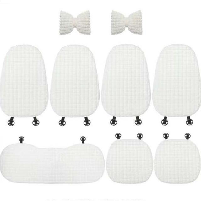 9点セット フェイクファー かわいい もこもこ 汎用 長毛 カーシートクッション 車 リボン 秋冬 シートカバー シートクッション あたっか 暖かい カーシートカバー 防寒 座席シート 車座布団 軽自動車 カーシートカバー 運転席 助手席 後部座席 車用品 無地の通販は 9点セット フェイクファー かわいい もこもこ 汎用 長毛 カーシートクッション 車 リボン 秋冬 シートカバー シートクッション あたっか 暖かい カーシートカバー 防寒 座席シート 車座布団 軽自動車 カーシートカバー 運転席 助手席 後部座席 車用品 無地の通販は