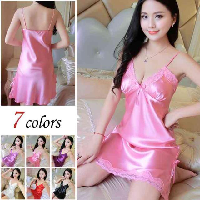 シルクパジャマ レディース ネグリジェ セクシー ワンピース 寝巻き 部屋着 おしゃれの通販はau Pay マーケット Rbm Shop