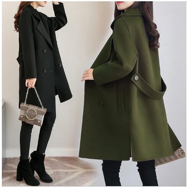 チェスターコート レディース ミディアム丈 ゆったり お洒落 大きいサイズ 暖かい 着痩せ 体型カバー 秋冬アウター