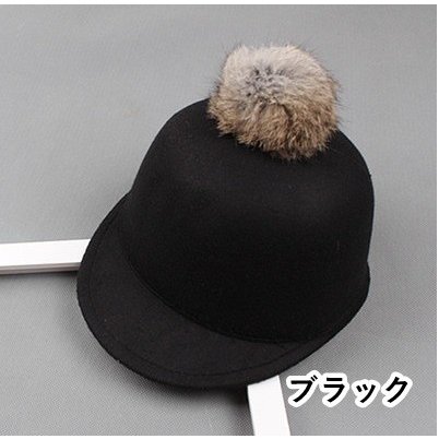 HYKE ビーバーファーフェルトハット ジョッキー帽 ハイク キャップ 帽子 HYKE ビーバーファーフェルトハット ジョッキー帽 ハイク