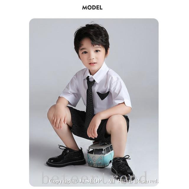 ワイシャツ 半ズボン ネクタイ フォーマルスーツ男の子フォーマル半袖夏用キッズスーツ子供卒業式入学式子供フォーマル七五三の通販はau Pay マーケット モードアリス