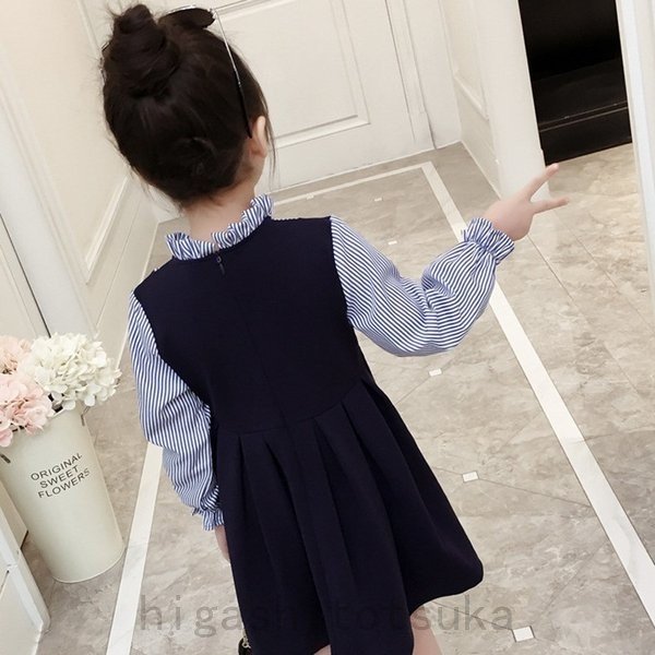 子供服フォーマルワンピース韓国子供服ワンピースドレス襟付きワンピースドレスピアノギャザー発表会 演奏会 入園式 卒園式 入学式 パーの通販はau Pay マーケット ベレザヴォーチェ