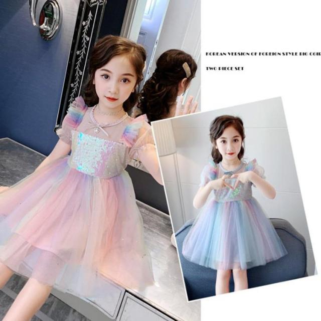 女の子 キッズ ワンピース スカート ピアノ発表会 カジュアル 韓国 プレゼント 小学生 キラキラ 結婚式 セレモニードレス 夏 発表会 舞の通販はau Pay マーケット Rbm Shop