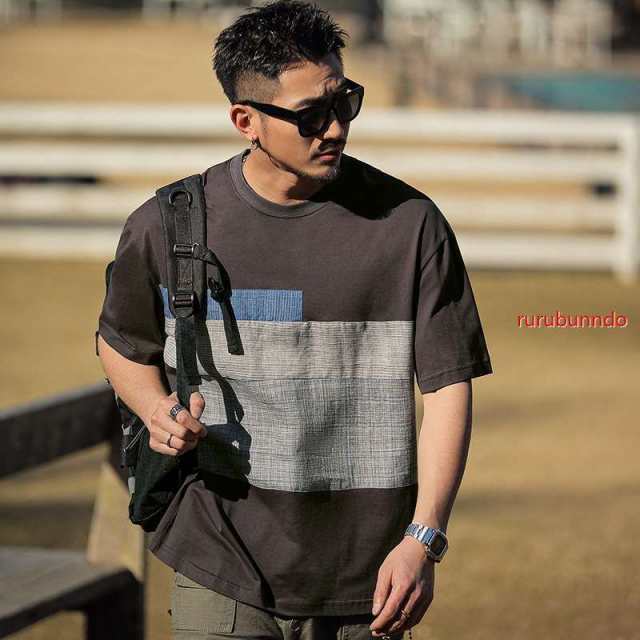 21 メンズtシャツ 韓国ファッション デート おでかけコーデ オルチャン半袖春夏コットンクルーネックオルチャンゆったりシャツ韓国服 の通販はau Pay マーケット Rbm Shop