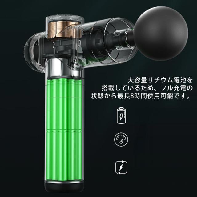 リラックス 背中 マッサージ器 筋肉 静音 ボディーケア 足 ハンディーガン 電動 筋膜ケア マッサージ機 充電式 静音 筋膜リリース マッサージガン 送料無料 99段階調節 肩 マッサージ ハンディマッサージャー ストレス解消 マッサージガン 筋膜リリー_4