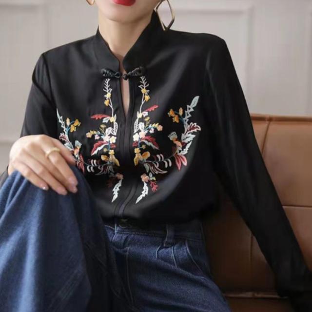ブラウス シャツ チャイナシャツ レディース DURAS ブラウス シャツ チャイナシャツ レディース : ZOZOTOWN