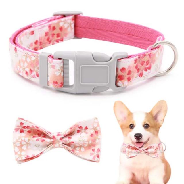 わんちゃん チャーム 3点set リボン 柴犬