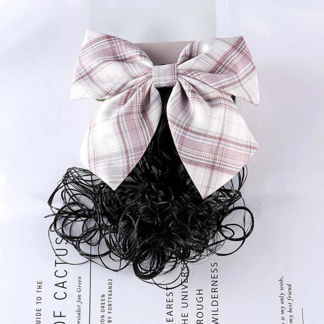 専用リボン付き　写真通りウィッグヘアアレンジ 専用リボン付き 写真通りウィッグヘアアレンジ