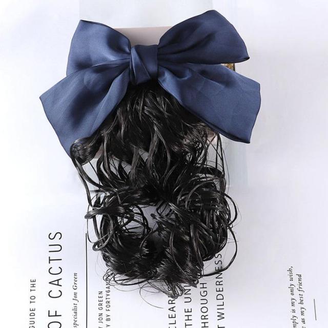 子供用 ヘアピン ウィッグ付き ポニーテール ヘアアクセサリー