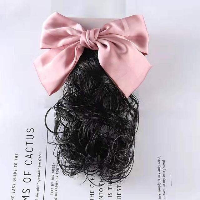 専用リボン付き　写真通りウィッグヘアアレンジ 楽天市場】【LINE追加で5％OFF】ウィッグ ポニーテール クリップ