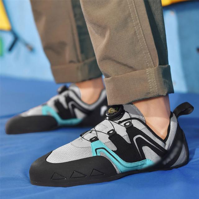 ダイヤル式 初心者 ロッククライミングシューズ ボルダリングシューズ