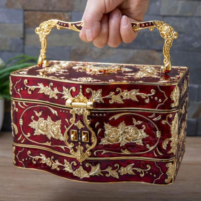 ミハエルネグリン　小物入れ　アンティーク　箱付き Amazon｜elrinrin アンティーク 風 ボックス 小箱 収納 レトロ 小物