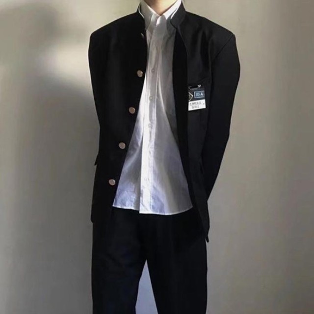 学生服 上下セット 男子 制服 学ラン メンズ ジュニア ボーイズ 男子 ...