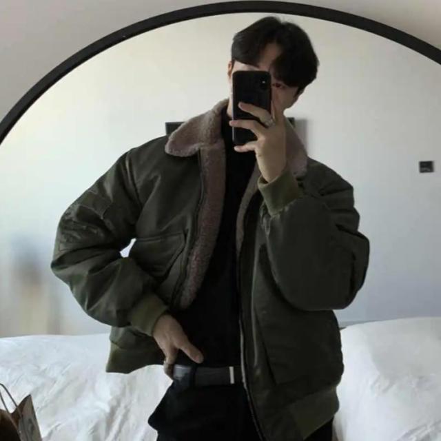 フライト ジャケット ショート 丈 ジャケット メンズ フライト