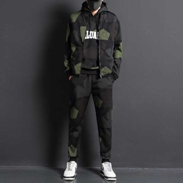 メンズ セットアップ 3点セット スウェット 上下セット 裏起毛