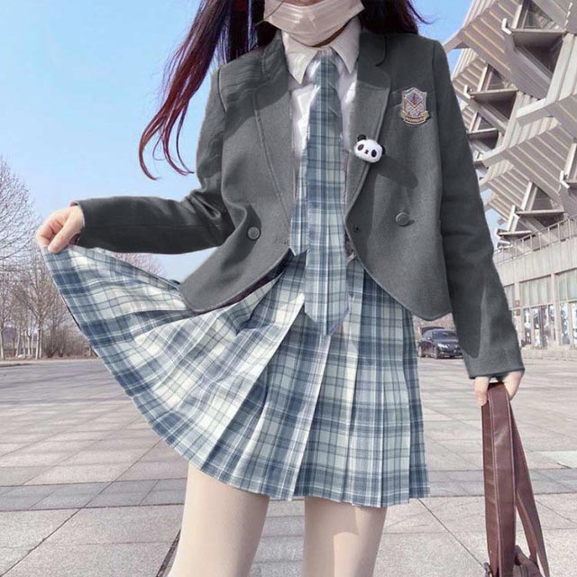 制服 女子高校生 5点セット スーツ セット 女の子 制服 上下セット