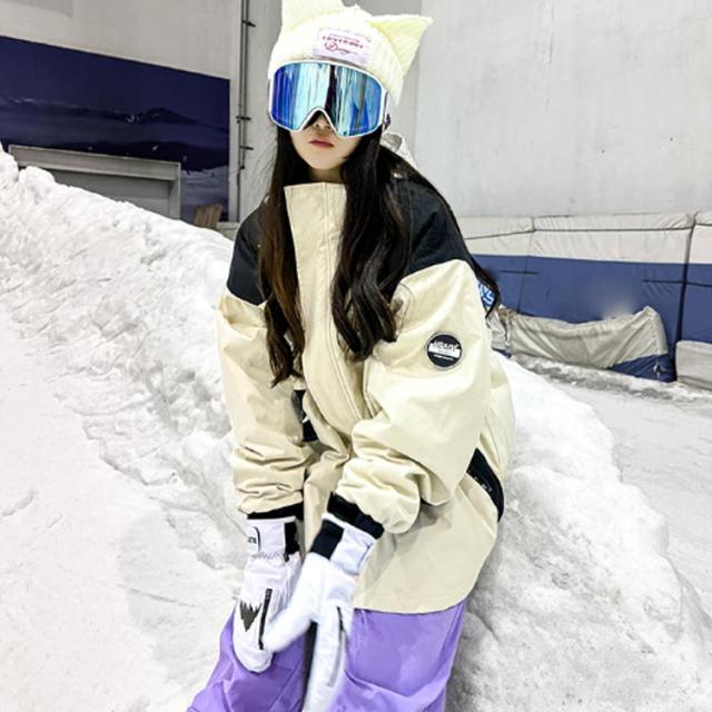 未使用・手袋付き】ARBN スキーウェア レディースL ※わずかな汚れあり