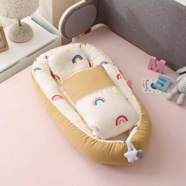 枕付き ベビー 掛布団 添い寝 新生児 新生児 ベッドインベッド 