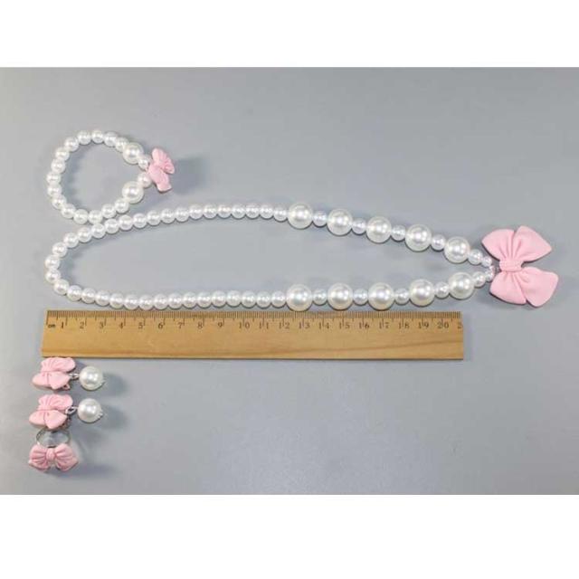 フェイクパール キッズ 子供 アクセサリーセット ネックレス