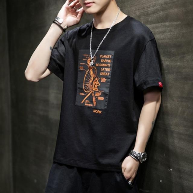 半袖 コットン メンズ Tシャツ トップス カジュアル 服 上着 夏