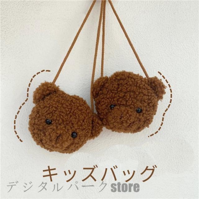 ショルダーバッグ ポシェット キッズ 幼児 子供用 おしゃれ かわいい 可愛い 斜めがけ 軽量 小さめ 動物 アニマル ベアー ミニバッグ ポの通販はau Pay マーケット Oneleaf