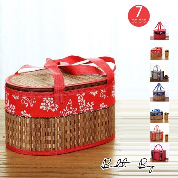 かごバッグ エコバッグ ストローバッグ 竹編み マザーズバッグ 手提げ 収納 ショッピング トートバッグ 大容量 便利 花柄 ギフト お洒落の通販は 5,539円