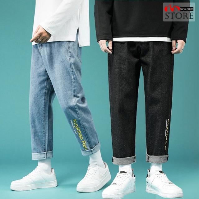 デニムパンツ ジーンズ ウォッシュ ジーパン デニム パンツ JEANS きれいめパンツ メンズの通販は 5,930円