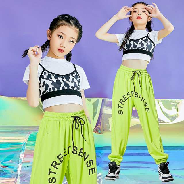 キッズダンス衣装 HIPHOP ステージ衣装 チアリーダー 衣装 ヒップホップ 女の子 韓国子供服 応援団 ジャズダンス jazz ダンスウェア  練習の通販はau PAY マーケット NatureTree au PAY マーケット－通販サイト