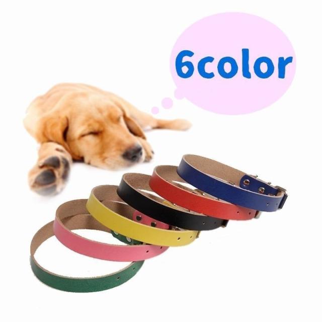 首輪 カラー ペット用品 犬用 猫用 レザー Dカン サイズ調整 無地 シンプル 小型犬 中型犬 大型犬 お散歩グッズ ペットグッズ おしゃれの通販はau Pay マーケット Oneleaf