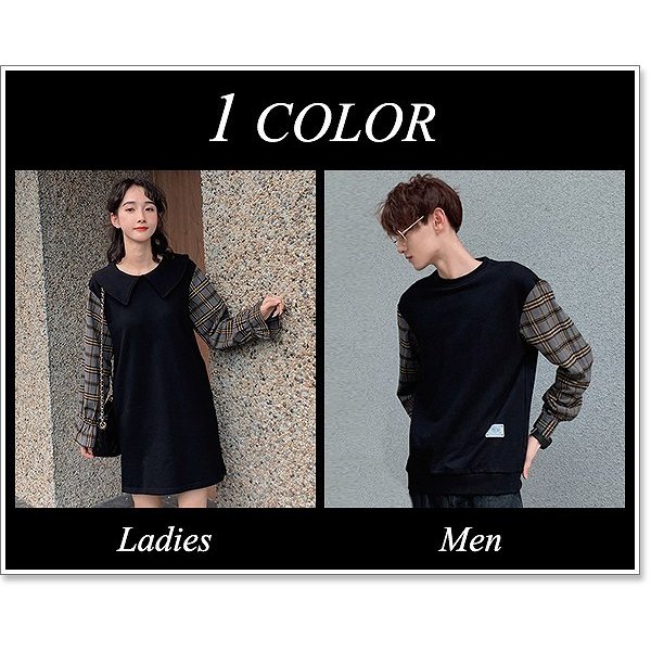カットソー メンズ レディース 長袖 男女兼用 お揃い 春 ペアルック トレーナー 冬 秋 Tシャツ ユニセックス特集 商品情報から↓ 大きいサイズも充実 お揃いコーデ メンズTシャツ・レディースTシャツ｜ペアルック