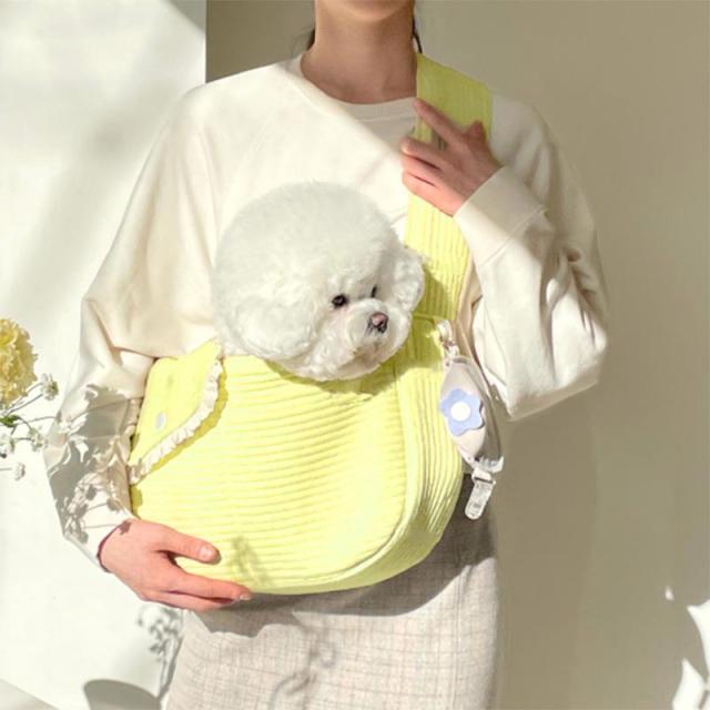 ペット用 バック ショルダーバッグ 犬用品 猫用品 犬用キャリーバッグ ペット用 スリングキャリアかばん お出かけ 抱っこ紐の通販はau Pay マーケット Oneleaf