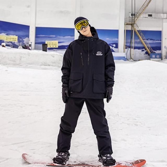 新品Salomon 上下 L スキースノーボード ジャッケットパンツ サロモン