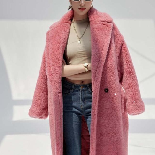 ベンチコート ロング丈 ボアコート ゆったり コート ロングコート ボア