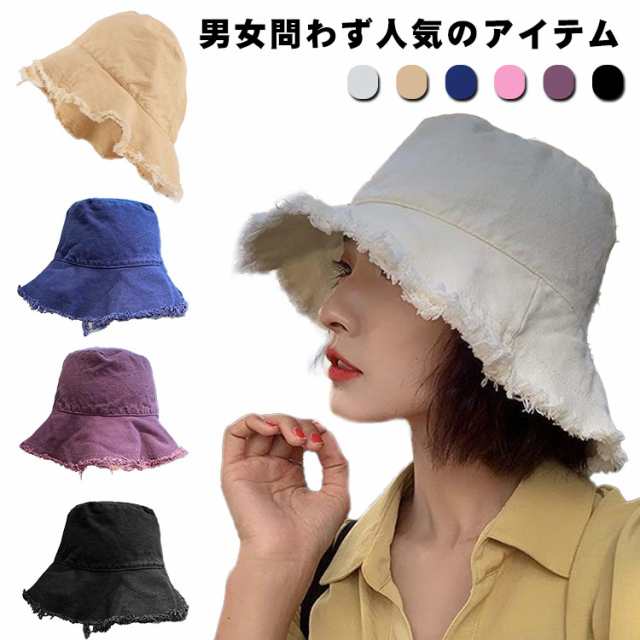 美品 CA4LA カシラ ベージュ バケットハット 金色ロゴ 匿名配送