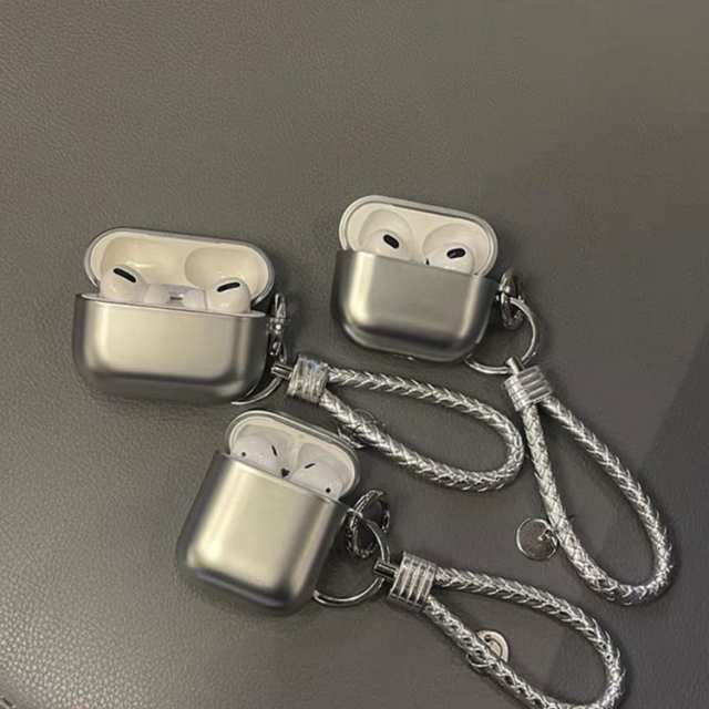 AIRPODS PROケース　シルバー