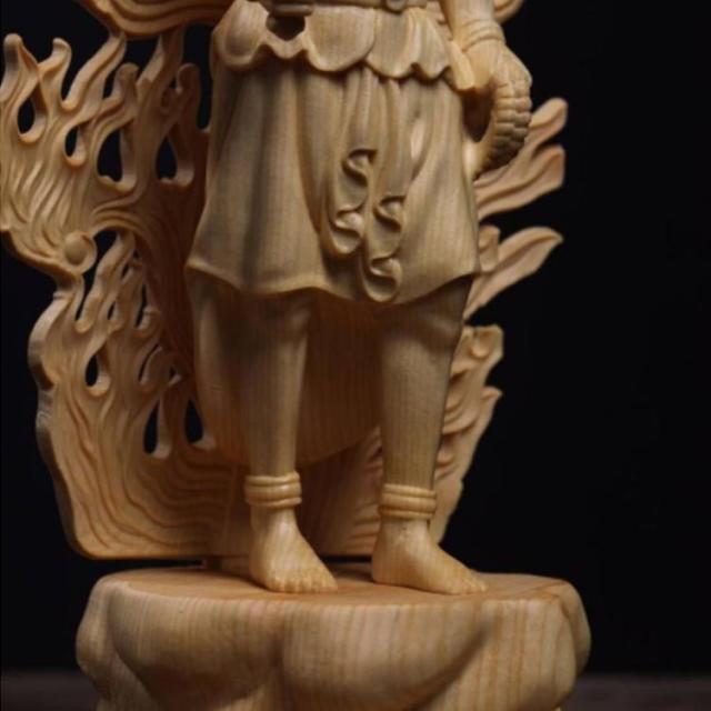 不動明王 不動明王像 28cm 仏 木彫仏像 木彫 仏像 彫刻 不動明