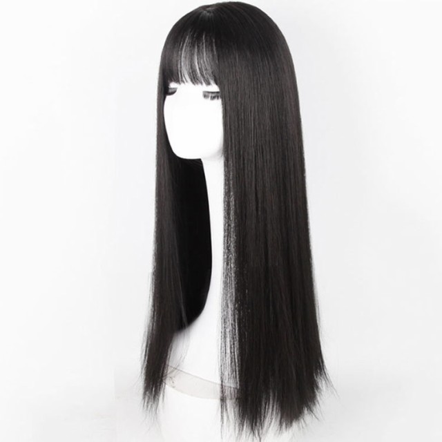 ウィッグ ロング ストレート かつら フルウィッグ 自然 レディース wig