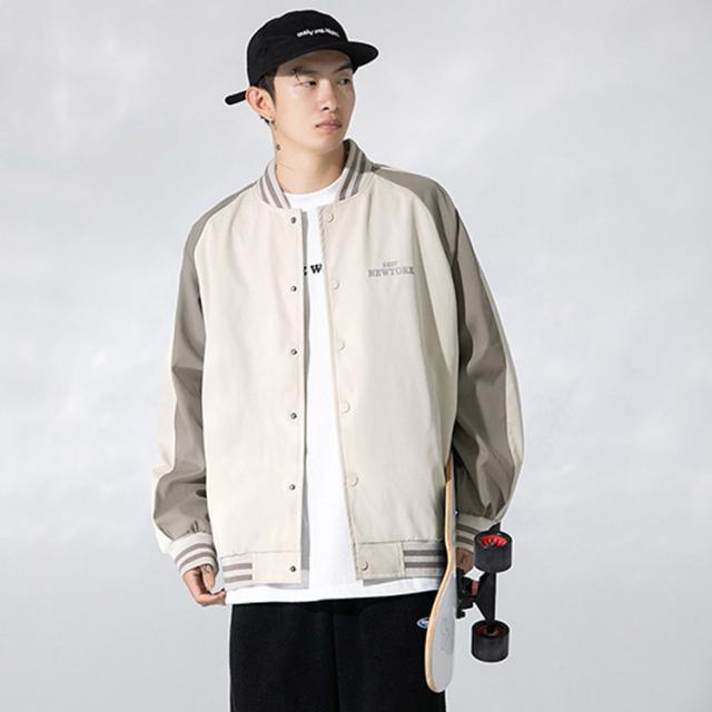 【美品】ブイティーエムエヌティーエス カレッジ ジャケット スタジャン 美品】ブイティーエムエヌティーエス カレッジ ジャケット