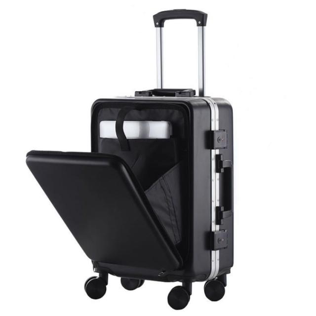 キャリーバッグ 修学旅行 機内持ち込み フロントオープン かわいい s