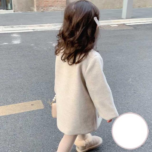 ベビー キッズ リボン コート 韓国子供服 韓国子ども服 インスタ 秋 冬 韓国服 可愛い お洒落 おしゃれ ホワイト 白 リボン アウター コの通販はau Pay マーケット 松島本舗