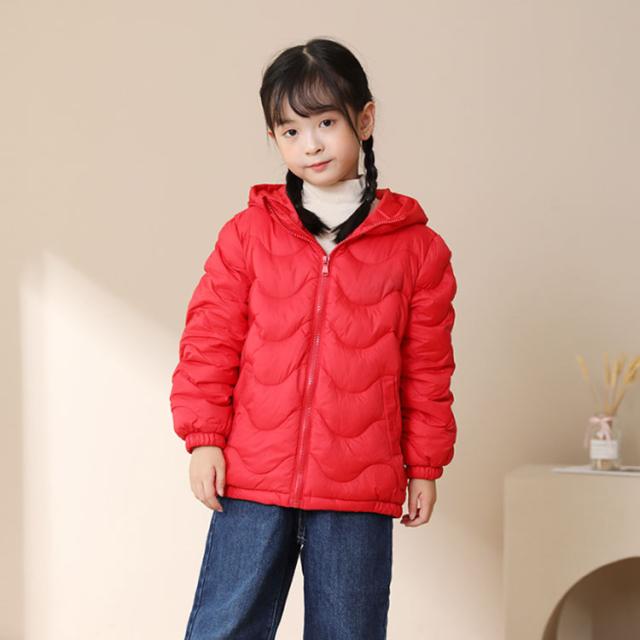 # elfinfolk 赤 フード付きダウンジャケット こびとジャンパー elfinfolk 赤 フード付きダウンジャケット こびとジャンパー