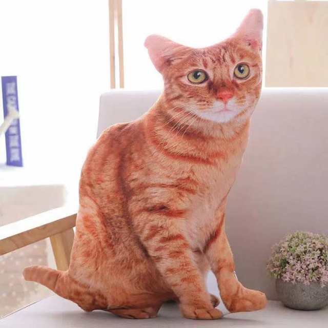 抱き枕 猫型 ぬいぐるみ クッション 猫グッズ リアル アニマル 可愛い