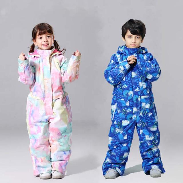 スキーウェア スノーボードウェア キッズ つなぎ 子供服 子供用 スノボ