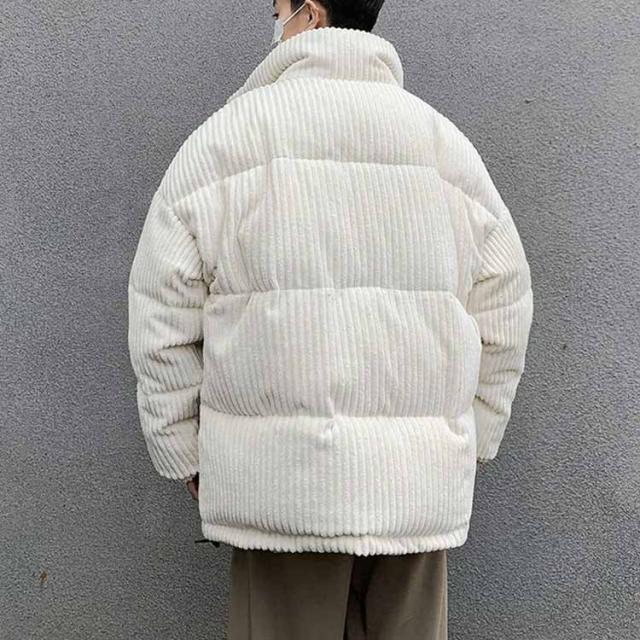 コーデュロイ 中綿 ブルゾン メンズ 秋冬 中綿 ジャケット