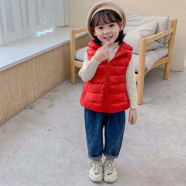 フード付き ベスト キッズ 中綿 ベスト 子供服 110-170cm 男の子