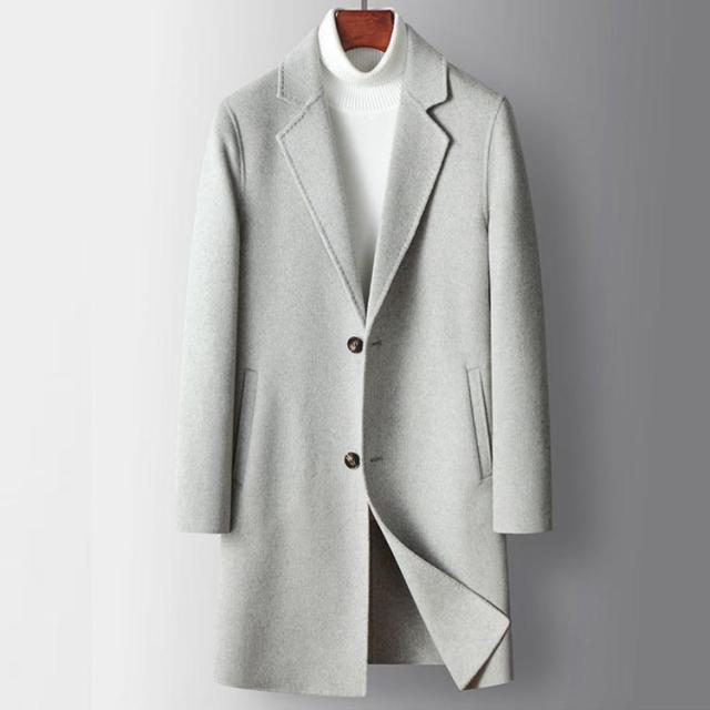 チェスターコート ウールコート メンズ ロングコート 秋 冬 ビジネス